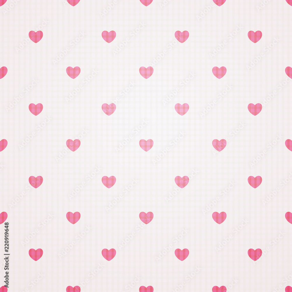 Seamless pattern with heart Seamless pattern with heart