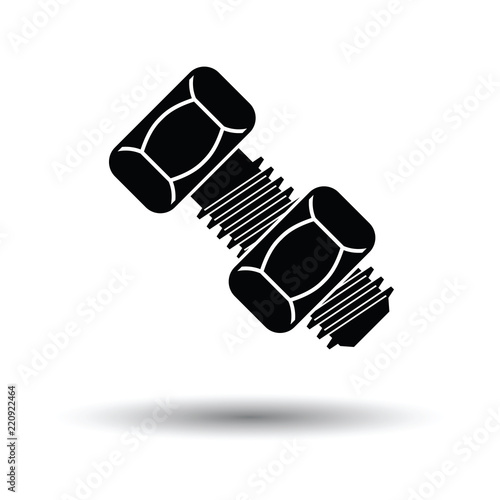Icon of bolt and nut