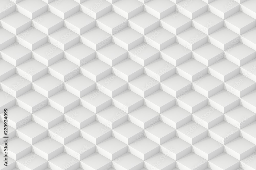 White Square Abstract Background. 3D Render Background White Square Abstract Background. 3D Render Background