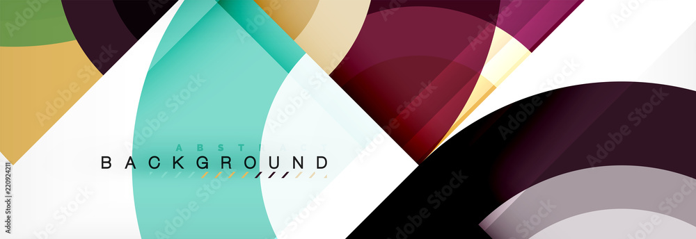 Vector circular abstract background Vector circular abstract background