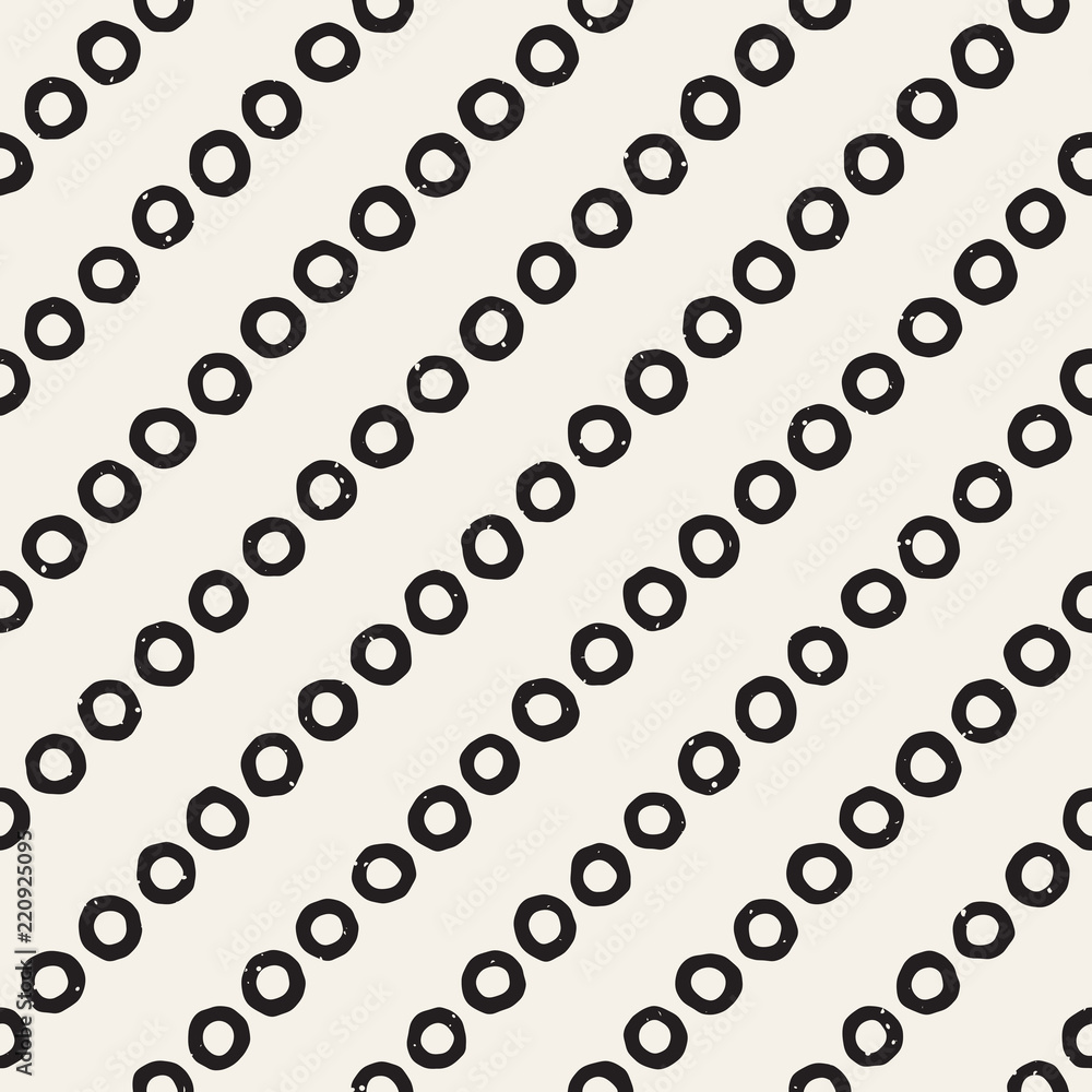 Hand drawn seamless pattern. Abstract geometric shapes background in black and white. Vector ethnic grungy texture. Hand drawn seamless pattern. Abstract geometric shapes background in black and white. Vector ethnic grungy texture.