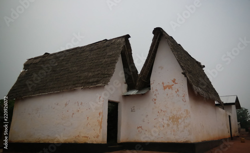 View to Besease Traditional Asante Shrine at,Ejisu, Kumasi, Ghana photo