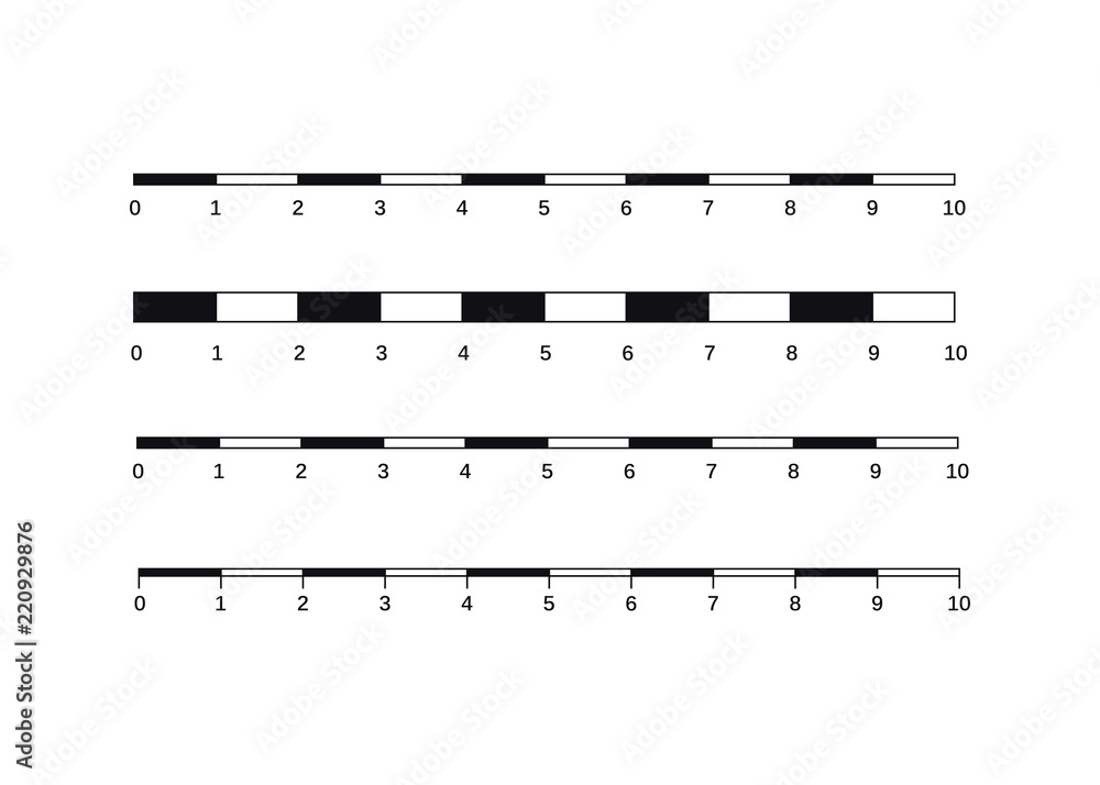 Map scales graphics for measuring distances. Scale measure map vector. Latitude and longitude distance Map scales graphics for measuring distances. Scale measure map vector. Latitude and longitude distance