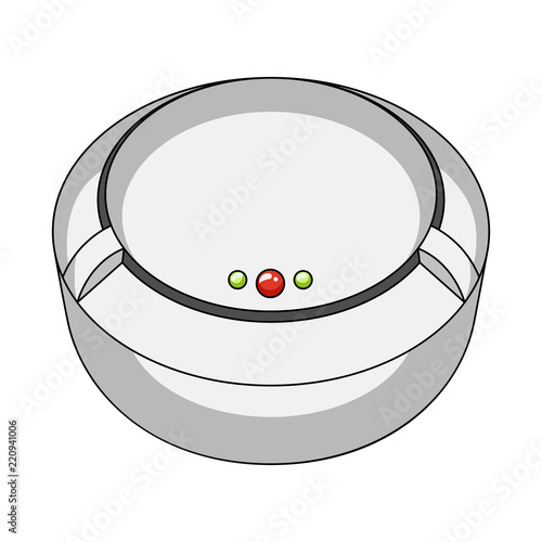 Isolated object of cctv and camera sign. Set of cctv and system stock vector illustration.