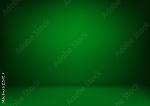 Luxury green abstract background. Christmas Valentines layout design,studio,room. Business report with smooth circle gradient color. Vector illustration