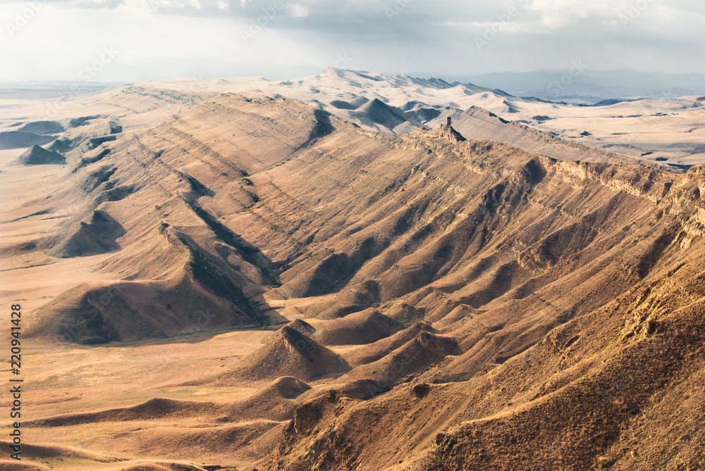 Fototapeta premium Beautiful nature of Georgia, Gareji