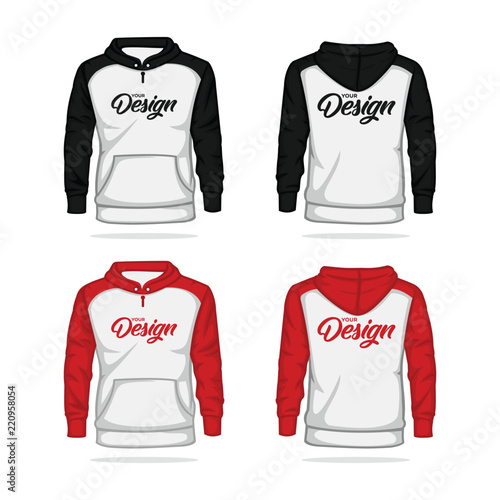 Sweater Jacket Template Mock up