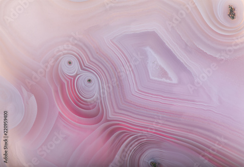 light pink complex agate closeup photo