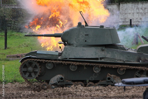 Tank T-26 (light Soviet tank)