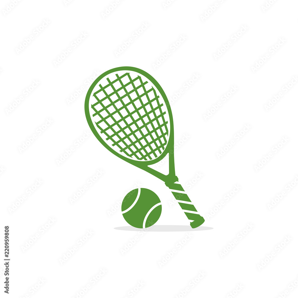 Tennis, Tennis Ball Logo Vector