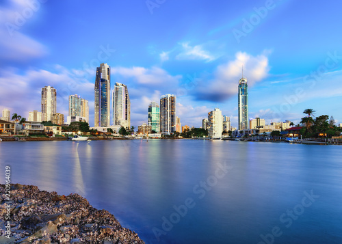 City Blue Hour