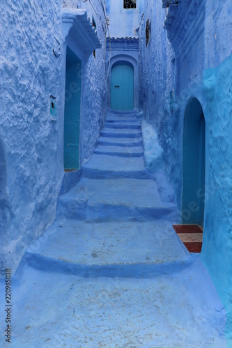 Chefchaouen,morocco,blue city © riohey