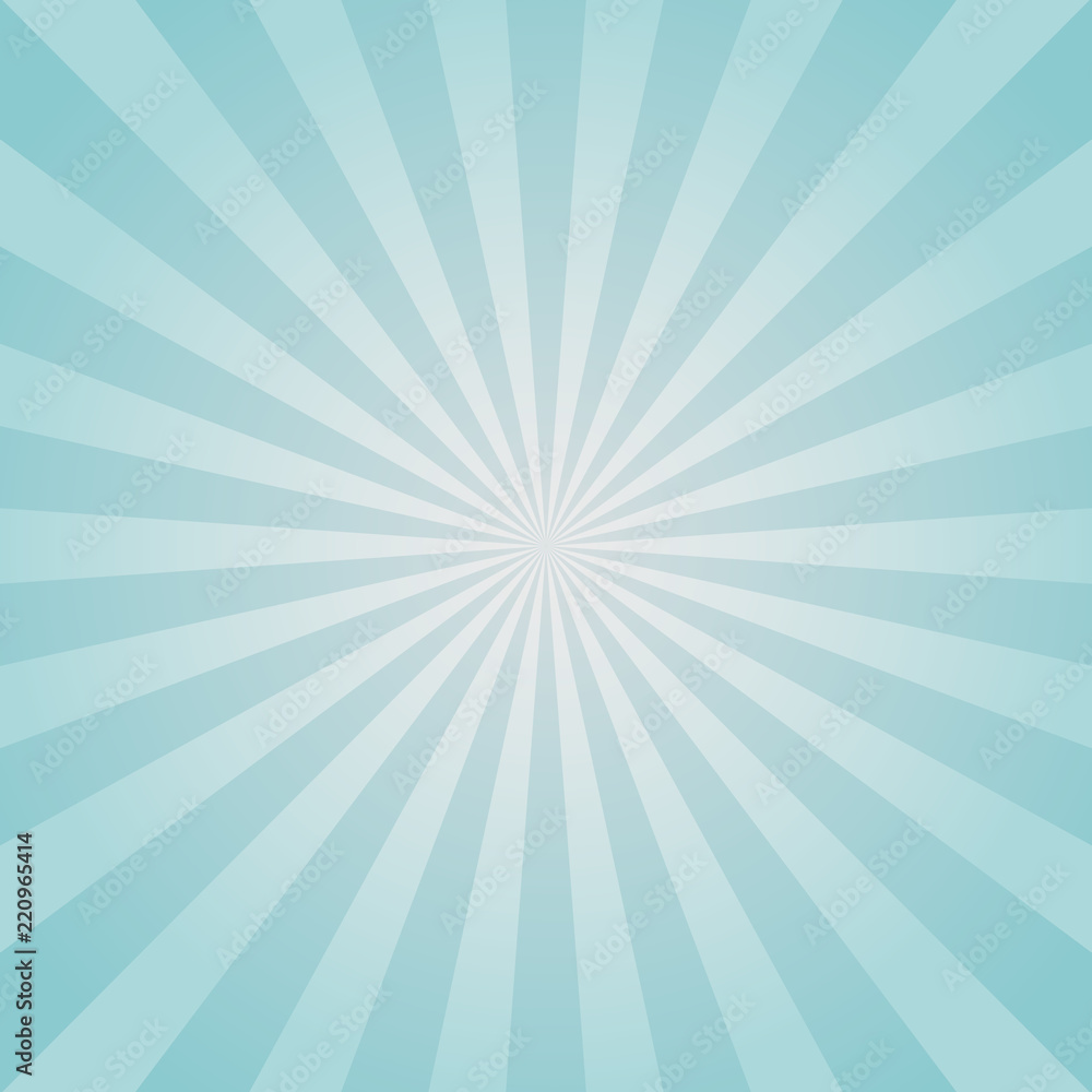 Sunlight background. Pale blue color burst background with white highlight. Fantasy Vector illustration. Sunlight background. Pale blue color burst background with white highlight. Fantasy Vector illustration.