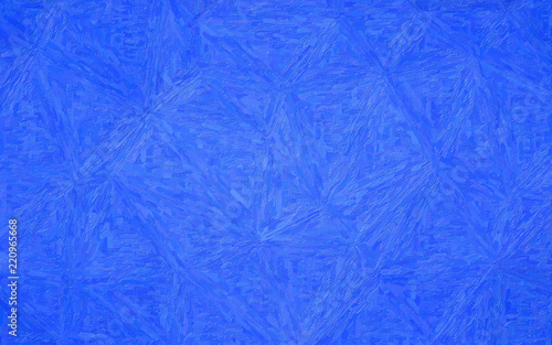 Illustration of blue Impasto background.
