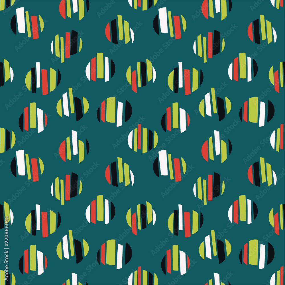 Random shapes background. Seamless pattern.Vector. ランダムな形のパターン Random shapes background. Seamless pattern.Vector. ランダムな形のパターン