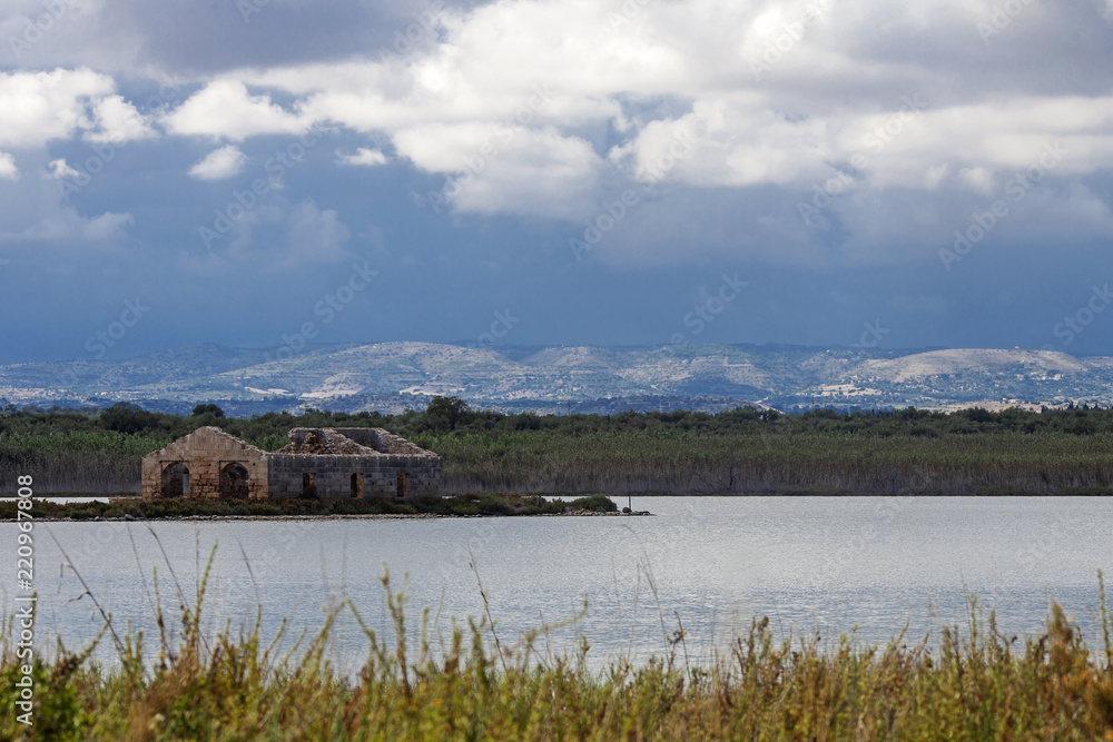 Obraz premium Riserva di Vendicari, Sicilia, italy