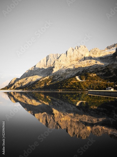 Mirror - Lake - Marmolada - Dolomiti