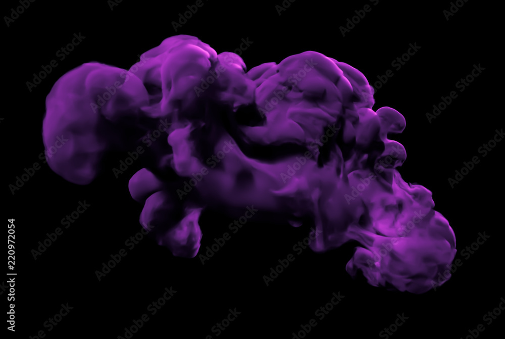 Colorful smoke. 3d illustration, 3d rendering. Colorful smoke. 3d illustration, 3d rendering.