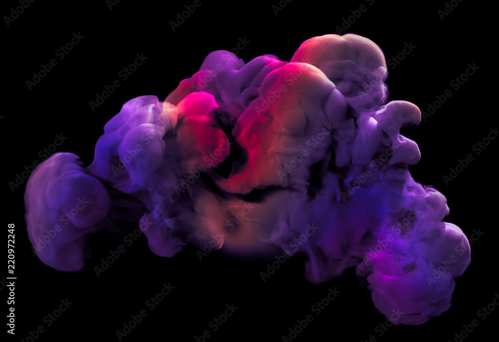 Colorful smoke. 3d illustration, 3d rendering. Colorful smoke. 3d illustration, 3d rendering.