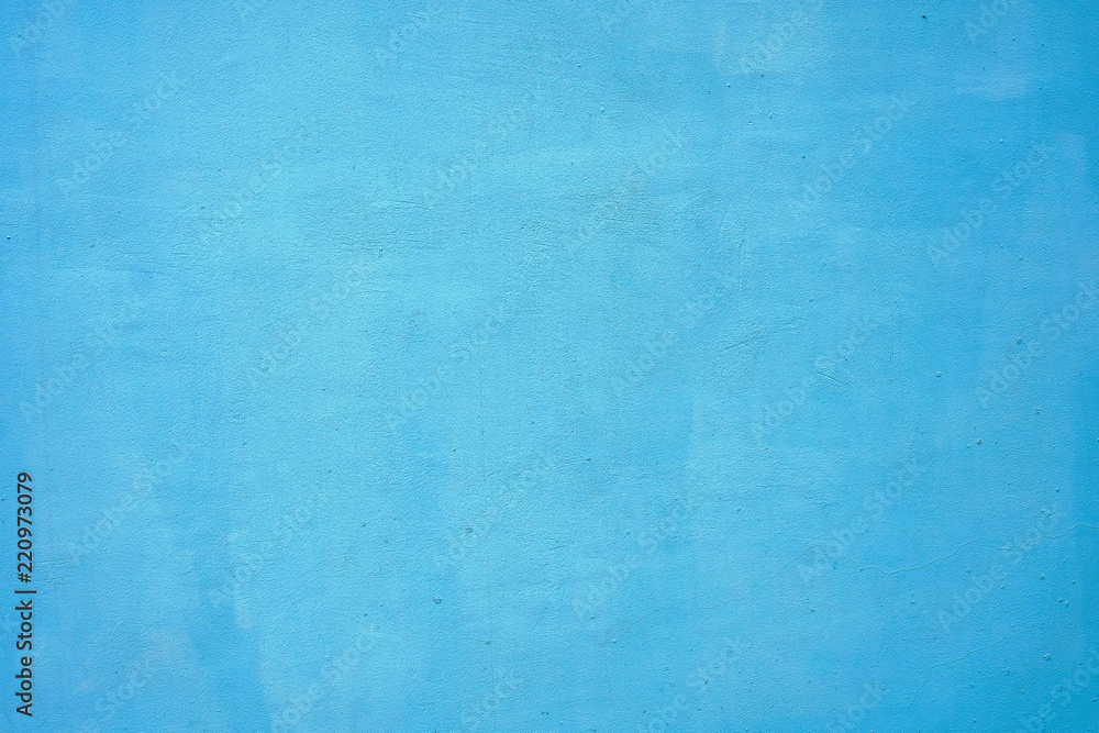 Background with concrete wall painted in blue