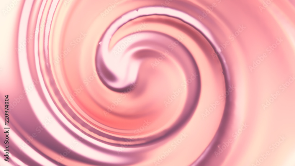 Luxury beautiful splash of flow of pink gold. 3d illustration, 3d rendering. Luxury beautiful splash of flow of pink gold. 3d illustration, 3d rendering.