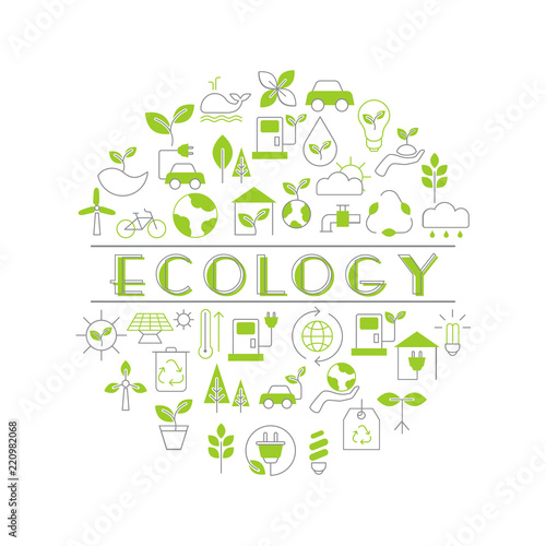 Recycling ecological concept