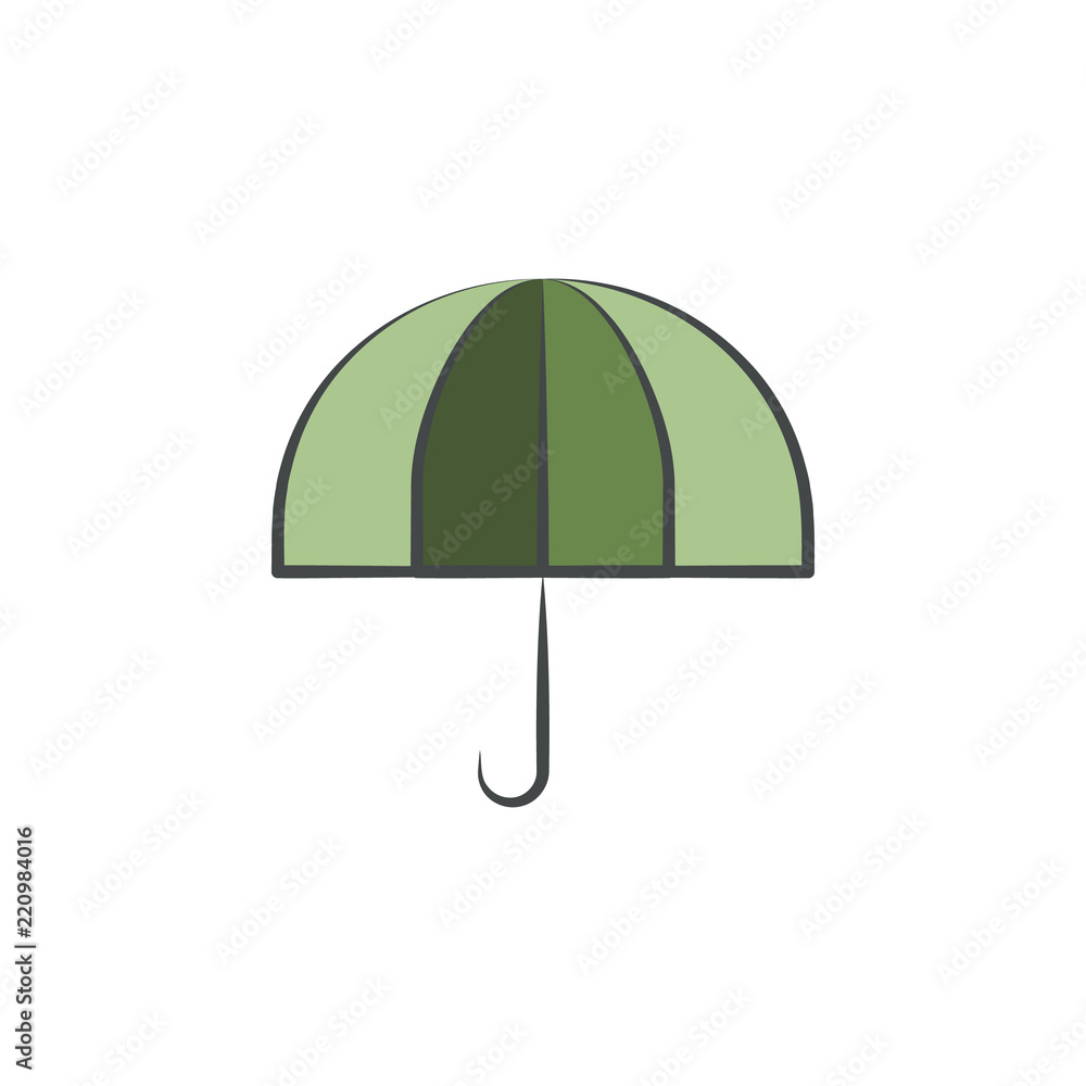 Umbrella colored hand drawn icon. Element of autumn icon for mobile concept and web apps. Hand drawn colored Umbrella can be used for web and mobile Umbrella colored hand drawn icon. Element of autumn icon for mobile concept and web apps. Hand drawn colored Umbrella can be used for web and mobile