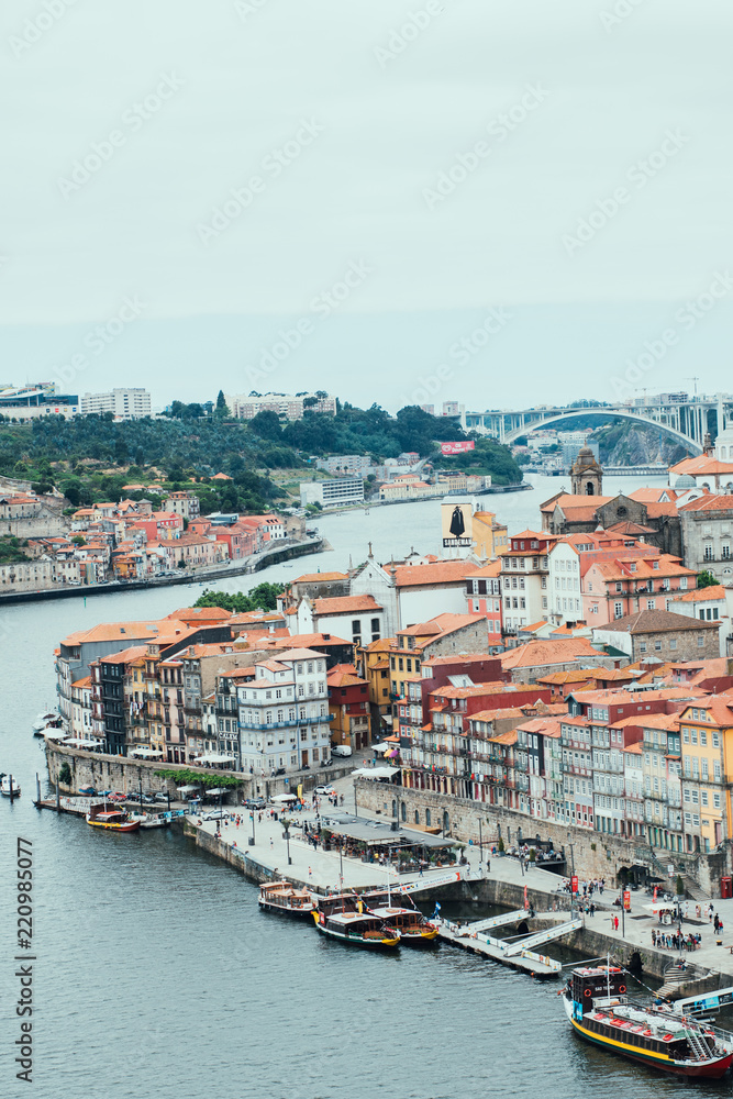 Porto toursim - Dom Luis I bridge seen from afar
