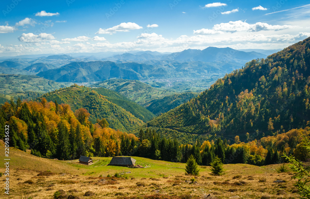 Mountain resort in Romania