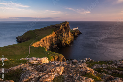 Neist Point Lighthouse on Skye photo