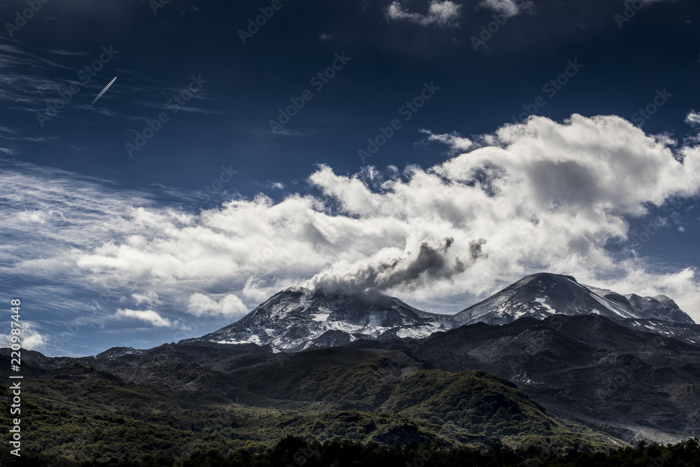 Pulso Eruptivo Volcán Nevados de Chillán