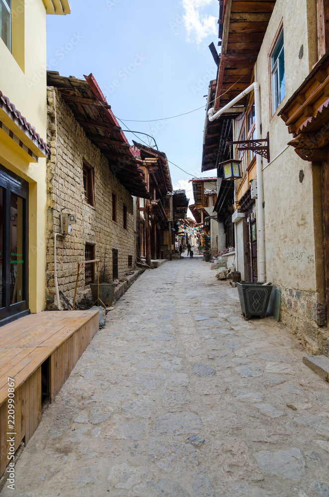 Fototapeta premium tibetan style building