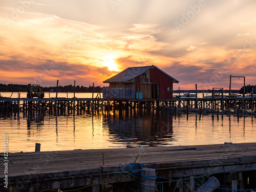 Sunset Downeast Maine