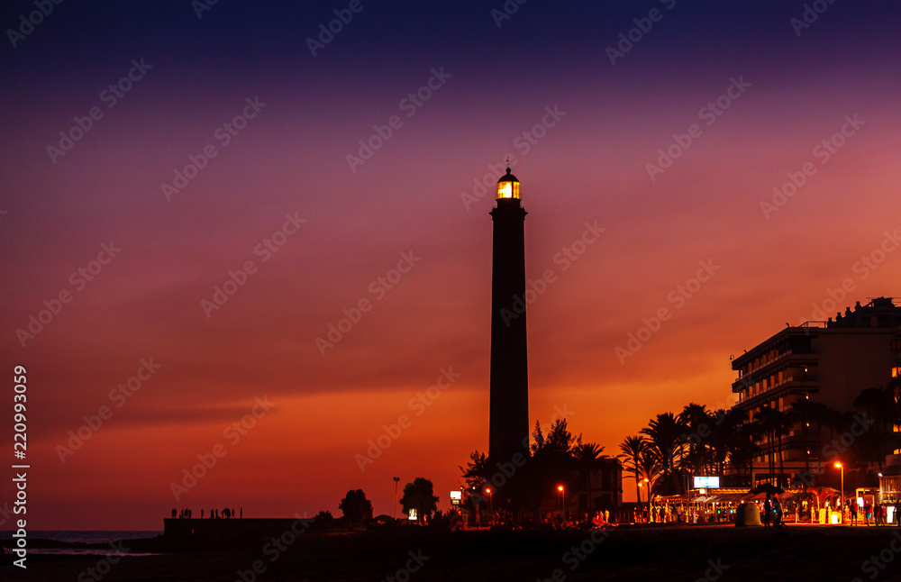 The Maspalomas Lighthouse