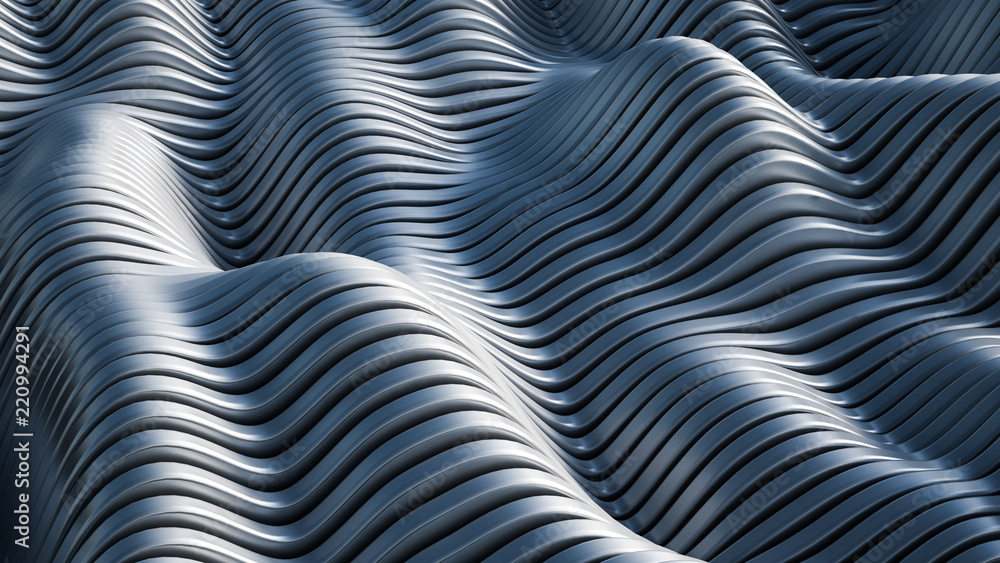 Gray background with lines. 3d illustration, 3d rendering. Gray background with lines. 3d illustration, 3d rendering.