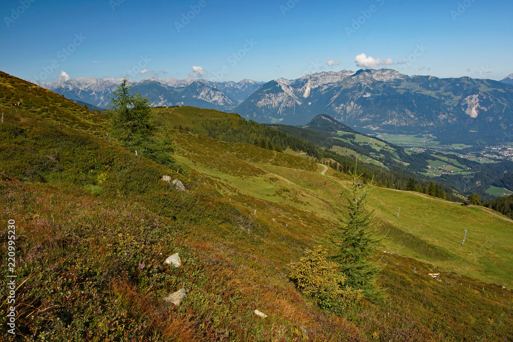 Bergpanorama im Alpbachtal