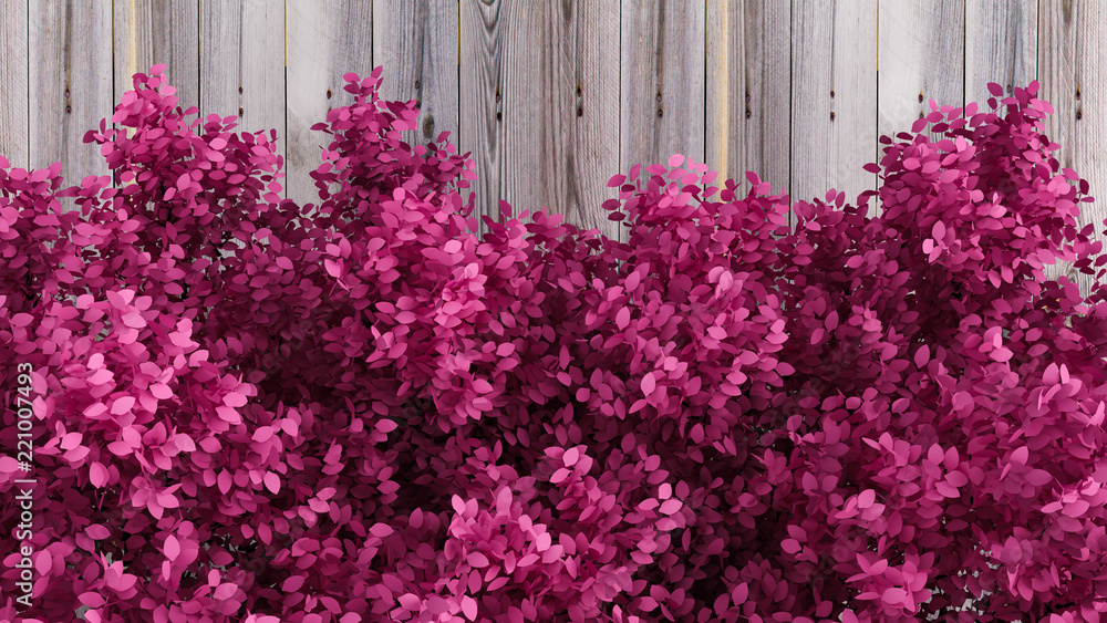 Beautiful pink background with leaves and wood texture, season of the year. 3d illustration, 3d rendering. Beautiful pink background with leaves and wood texture, season of the year. 3d illustration, 3d rendering.