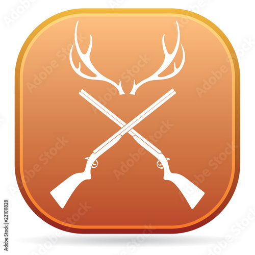 Hunting club logo icon