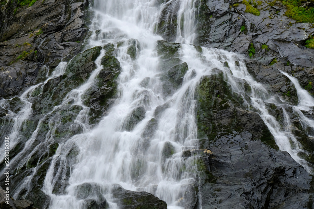 Rumunia, Karpaty Rumuńskie - Góry Fagaras, Wodospad Balea Cascada