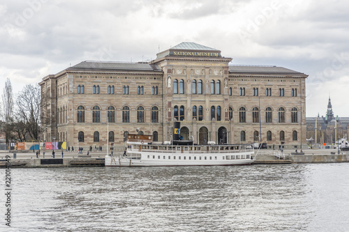 Photography Nationalmuseum som nyligen renoverats sett från Gamla stan