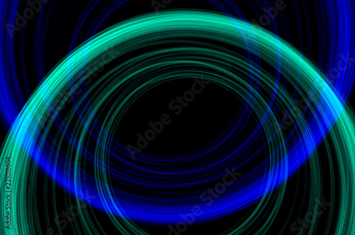 background of colorful abstract figures, led or neon