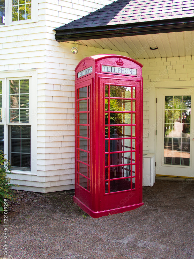 Obraz premium telephone booth