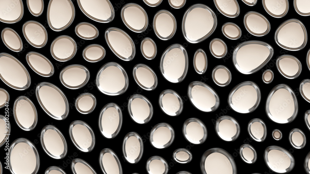 White and black texture background with relief and circles. 3d illustration, 3d rendering. White and black texture background with relief and circles. 3d illustration, 3d rendering.