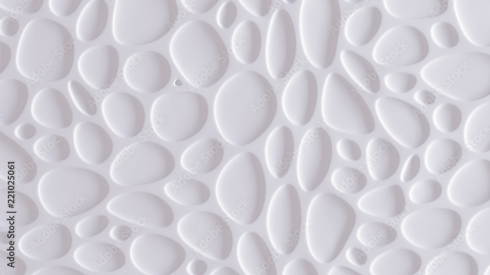White texture background with relief and circles. 3d illustration, 3d rendering. White texture background with relief and circles. 3d illustration, 3d rendering.