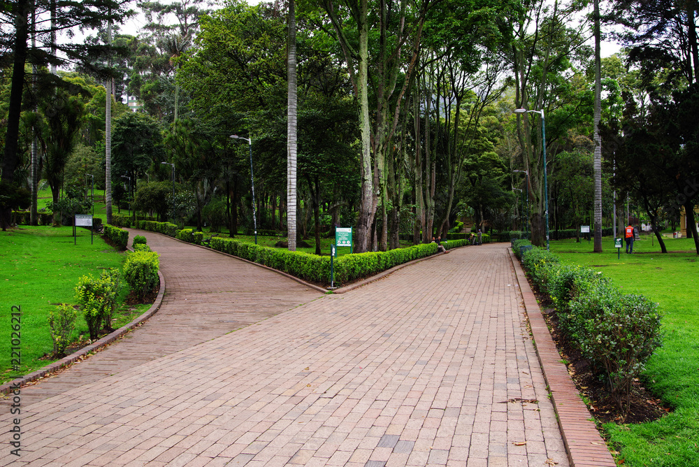 Independence Park in Bogota, Colombia, South America