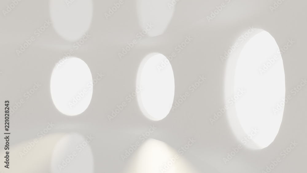 Futuristic white empty matte interior. 3d illustration, 3d rendering. Futuristic white empty matte interior. 3d illustration, 3d rendering.