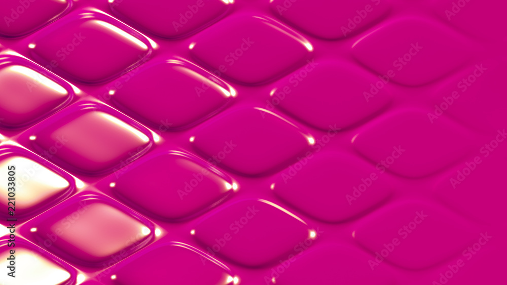 Pink geometric background with relief. 3d illustration, 3d rendering. Pink geometric background with relief. 3d illustration, 3d rendering.