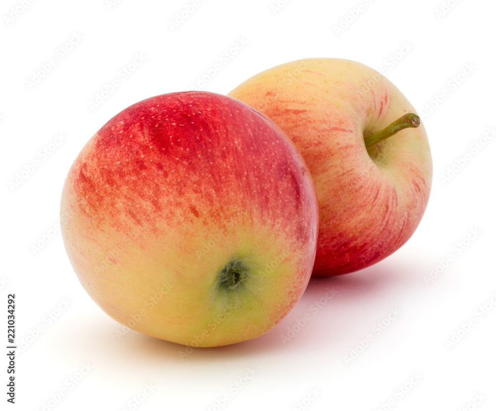 Red apple isolated on white background cutout Red apple isolated on white background cutout