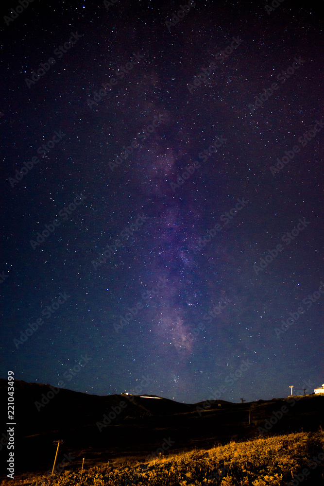 Milkyway from the Mountain Milkyway from the Mountain