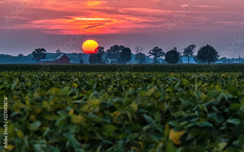 Fototapeta Country Sunset 2